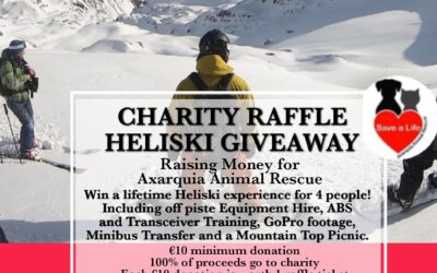 Charity Raffle Heliski Giveaway